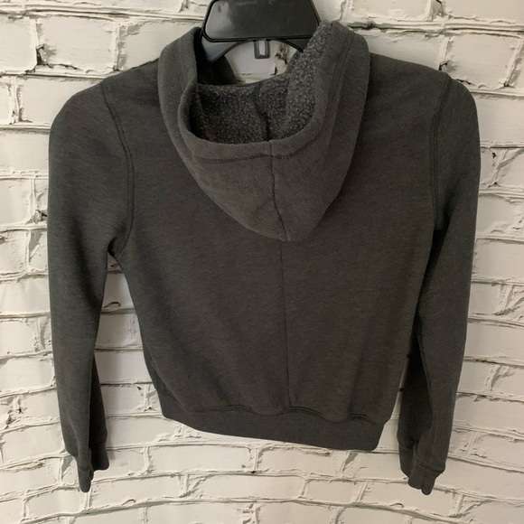 Abercrombie Kids Hoodie Sweatshirt Gray Sz S 10 - Picture 4 of 9